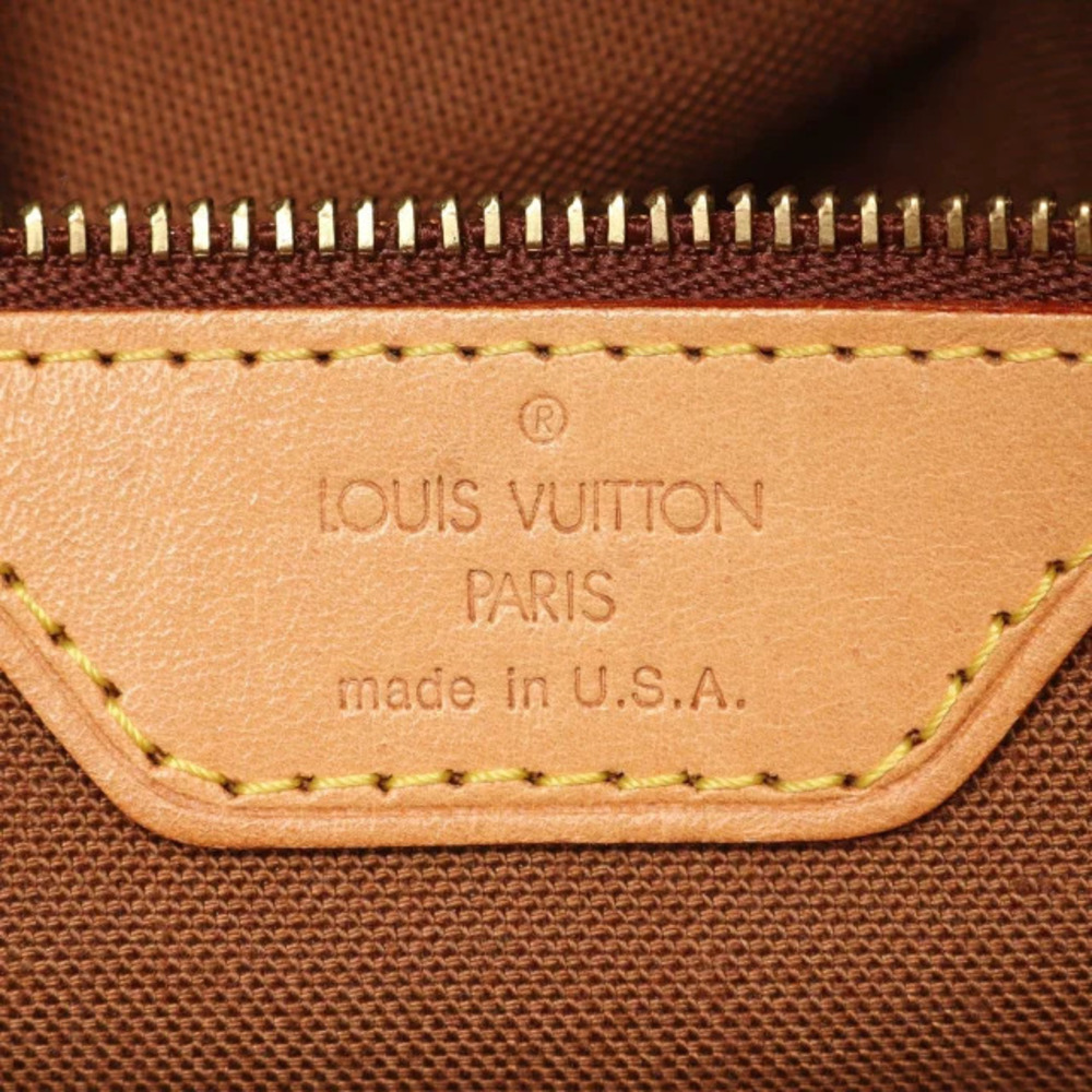 Louis Vuitton Vavin Monogram Tote Bag Canvas Leather Brown - Picture 4 of 7
